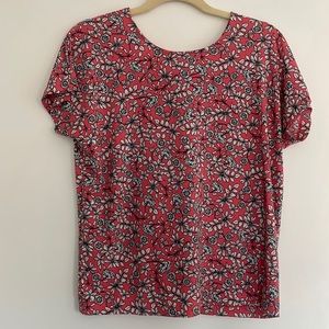 Floral Banana Republic Top/Blouse